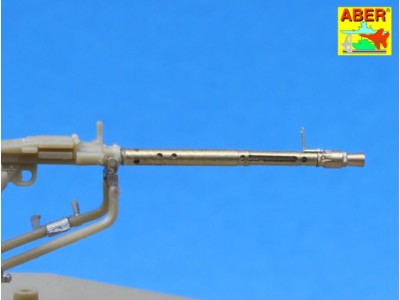 Set of 2 barrels for German tank machine gun MG 34 with Panzermantel 