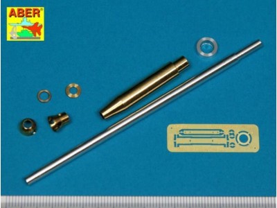 Barrel for 17pdr A/T Gun with ball muzzle brake 