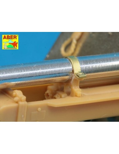 Barrel for 17pdr A/T Gun with ball muzzle brake 