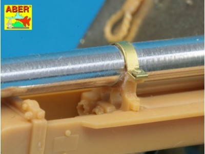 Barrel for 17pdr A/T Gun with ball muzzle brake 