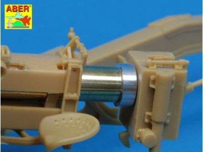 Barrel for 17pdr A/T Gun with ball muzzle brake 