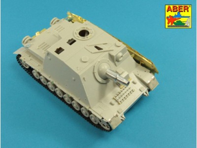 German 15cm StuH 43 Barrel for Stu.Pz. IV BRUMMBAR middle/late 