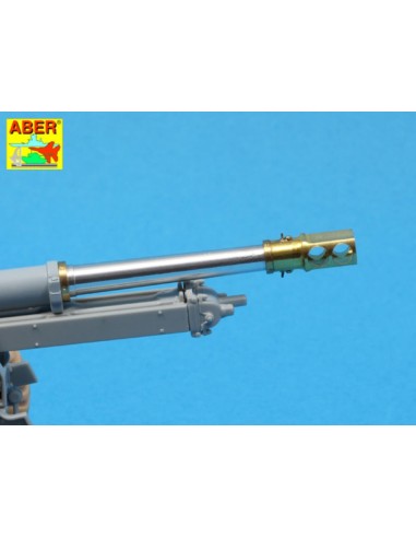 Late barrel MK2 with muzzle brake to British 25 pdr 