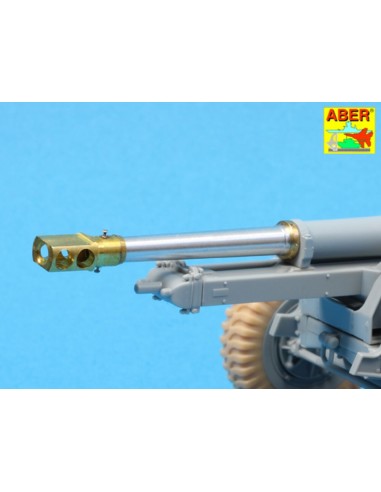 Late barrel MK2 with muzzle brake to British 25 pdr 