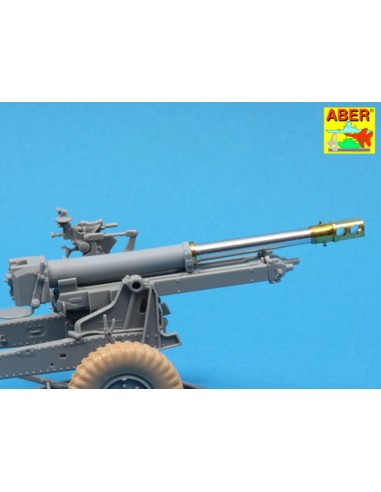 Late barrel MK2 with muzzle brake to British 25 pdr 
