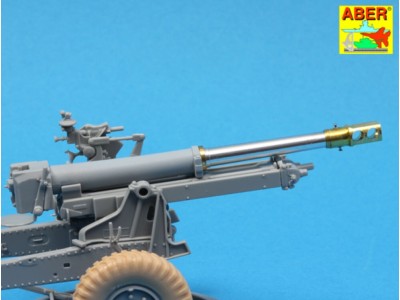 Late barrel MK2 with muzzle brake to British 25 pdr 