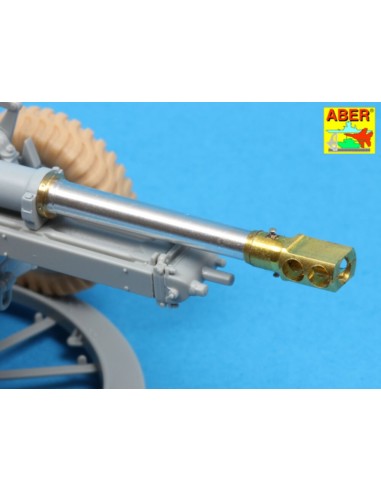 Late barrel MK2 with muzzle brake to British 25 pdr 