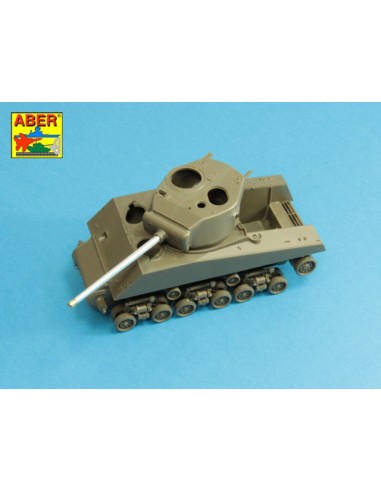 76 mm barrel  with protector for Sherman M4 