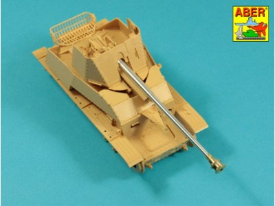 Barrel  76,2mm Pak 36(r) for German Tank Destroyer Marder III (Sd.Kfz. 139) 