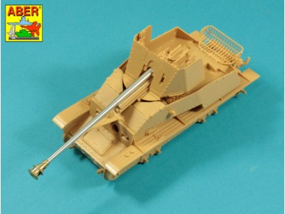 Barrel  76,2mm Pak 36(r) for German Tank Destroyer Marder III (Sd.Kfz. 139) 