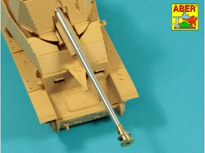 Barrel  76,2mm Pak 36(r) for German Tank Destroyer Marder III (Sd.Kfz. 139) 