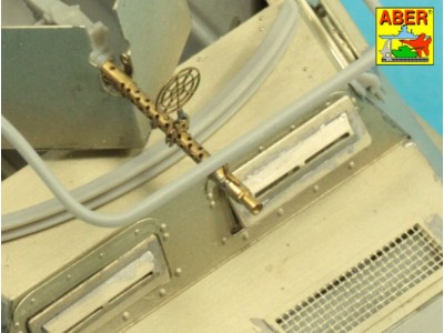Barrel for German machine gun MG34 with Panzerschild 