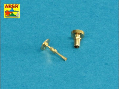 Set of gun barrel tips for MG 08 x3 pcs. And barrel tips for MG 08/15 x 3 pcs. 