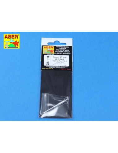 45 mm 20 K tank barrel for T-26 