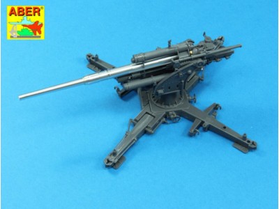 German 88mm L/56 two-piece barrel 