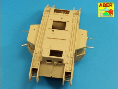 Barrels for British WWI Tank Mk.V Male 