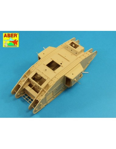 Barrels for British WWI Tank Mk.V Male 