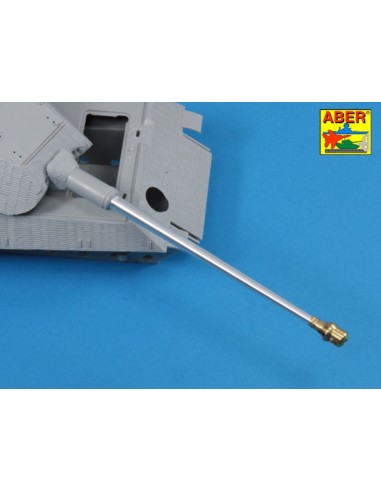 German 8,8cm Kw.K 43 (L/71) gun used on Tiger B Porsche turret-early 