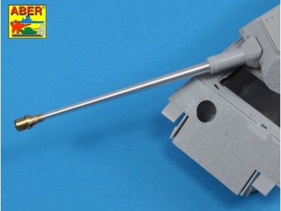 German 8,8cm Kw.K 43 (L/71) gun used on Tiger B Porsche turret-early 