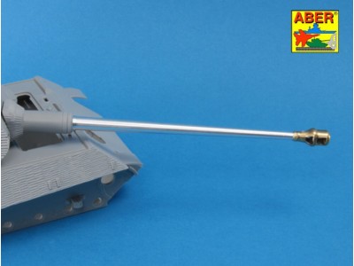 German 8,8cm Kw.K 43 (L/71) gun used on Tiger B Porsche turret-early 