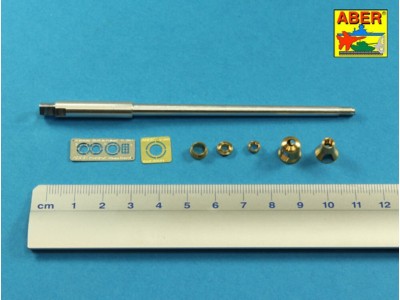 Barrel 8,8cm Kw.K 43 for  Tiger B Porsche turret-late 
