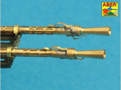 Set of 2 barrels for Russian 14,5 mm machine guns KPVT used on ZPU-2 or ZPU-4 