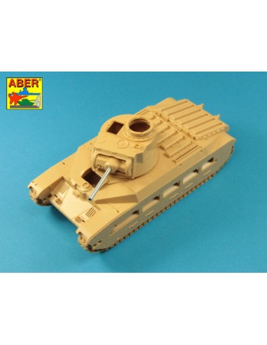 Barrel ROQF Mk.I 76,2mm for Matilda Mk.IIICS  with Besa MG barrel 