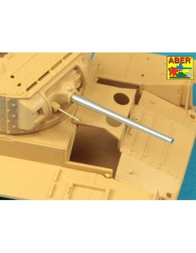 Early barrel for Valentine Mk.II to VII or Matilda Mk.III/IV with Besa MG barrel 