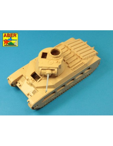 Late barrel for Valentine Mk.II to VII or Matilda Mk.III/IV with Besa MG barrel 