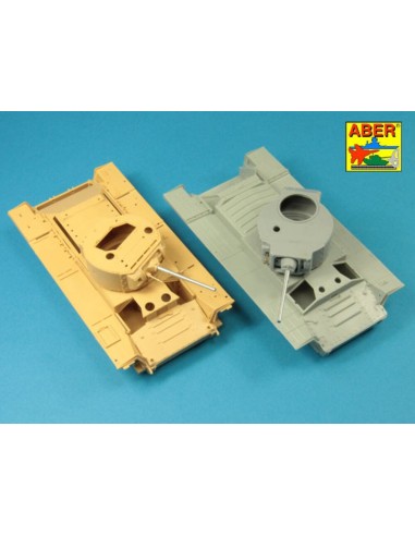 Late barrel for Valentine Mk.II to VII or Matilda Mk.III/IV with Besa MG barrel 