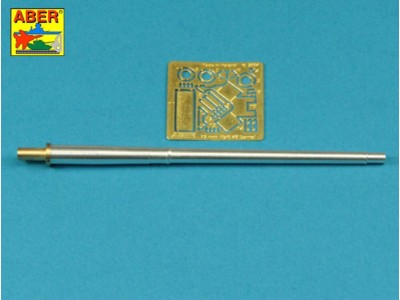 Barrel for German 75mm PaK 40 gun without muzzle brake 