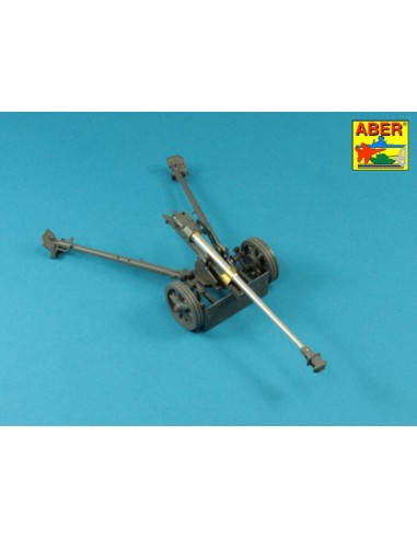 Barrel for German 75mm PaK 40 gun without muzzle brake 
