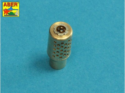 10,5cm KwK L/70 barrel with perforated muzzle brake for German Pz.Kpfw. VII Löwe or VK 7201(K) 