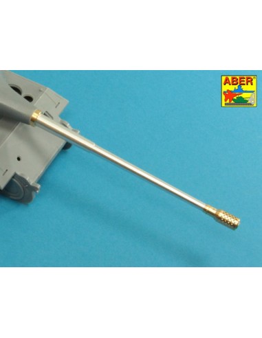 10,5cm KwK L/70 barrel with perforated muzzle brake for German Pz.Kpfw. VII Löwe or VK 7201(K) 