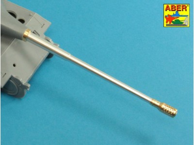 10,5cm KwK L/70 barrel with perforated muzzle brake for German Pz.Kpfw. VII Löwe or VK 7201(K) 