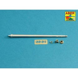 7,5cm gun barrel with single baffle muzzle brake for German Tank VK3002(DB) 