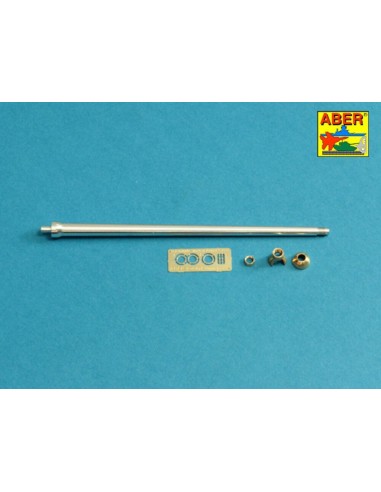 7,5cm gun barrel with single baffle muzzle brake for German Tank VK3002(DB) 