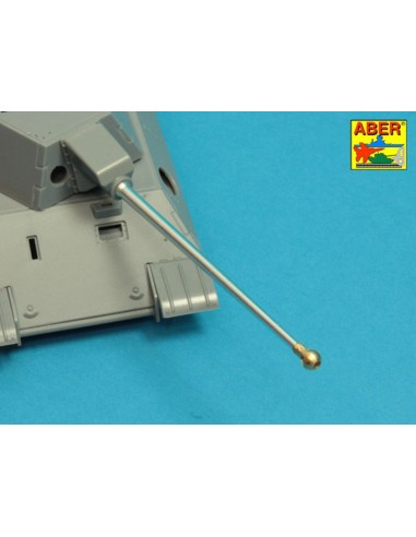 7,5cm gun barrel with single baffle muzzle brake for German Tank VK3002(DB) 