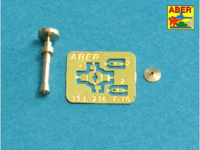 Armament for T10 Heavy Tank 1x122 mm D-25TA, 1x12,7 cm Coaxial DShK 