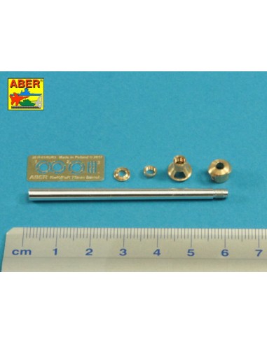 75mm KwK40L/48 barrel with middle model muzzle brake for Germ.Pz.Kpfw.VI, Ausf.H 
