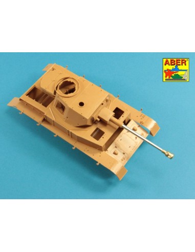 75mm KwK40L/48 barrel with middle model muzzle brake for Germ.Pz.Kpfw.VI, Ausf.H 