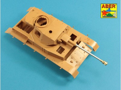 75mm KwK40L/48 barrel with middle model muzzle brake for Germ.Pz.Kpfw.VI, Ausf.H 