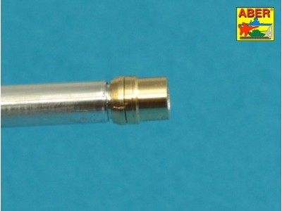 U.S 90 mm M3 barrel  with thread protector for tank destroyer M36B1 