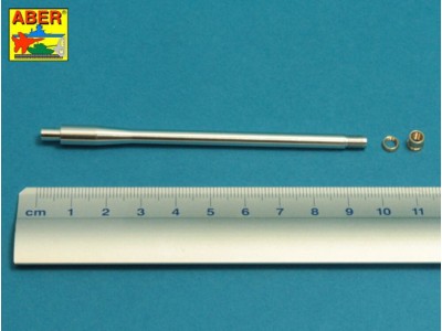 U.S 90 mm M3 barrel  with thread protector for tank destroyer M36B1 