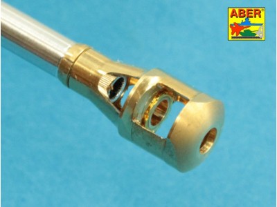 U.S 90 mm M3 barrel  with muzzle brake for T26E3 , Pershing 