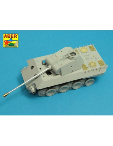 7,5 cm  barrel  with muzzle brake for Panther Ausf.A 