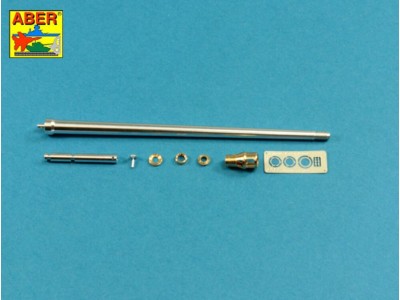 7,5 cm  barrel  with muzzle brake for Panther Ausf.G 