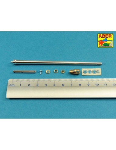 7,5 cm  barrel  with muzzle brake for Panther Ausf.G 