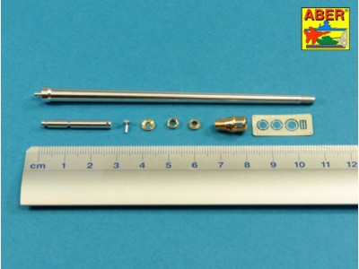 7,5 cm  barrel  with muzzle brake for Panther Ausf.G 