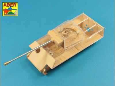 7,5 cm  barrel  with muzzle brake for Panther Ausf.G 